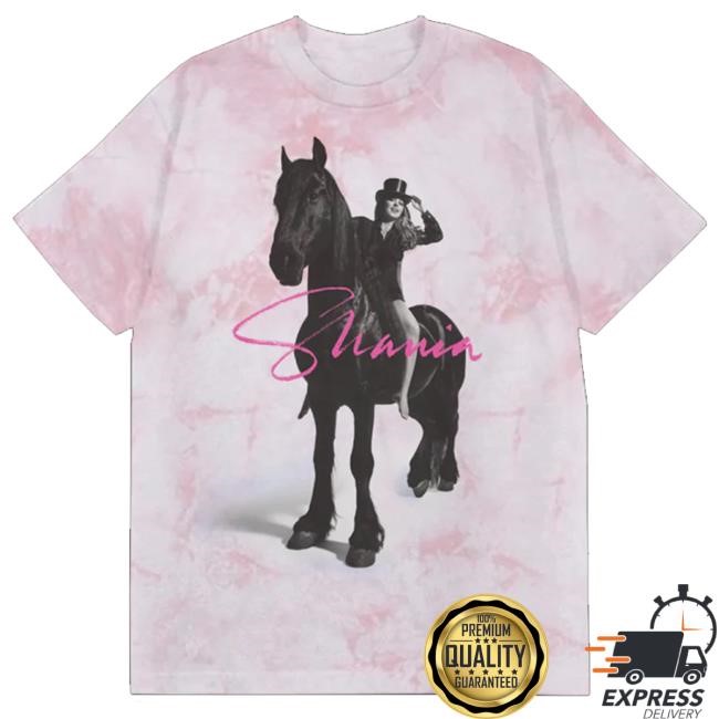 Shania Twain Merch Queen Of Me Tie Dye Crewneck Sweatshirt
