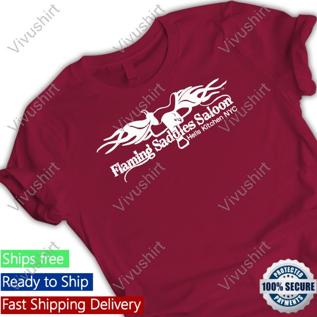 Flaming Saddles Saloon T-Shirt