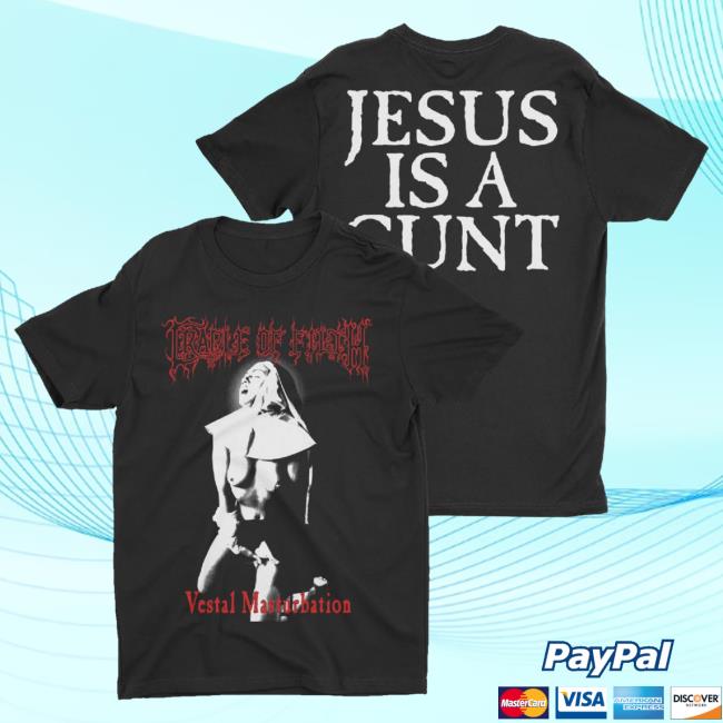 Official Night Shift Merch Indie Merch Store Cradle Of Filth - Vestal Masturbation Shirt New NightShiftMerch IndieMerchStore