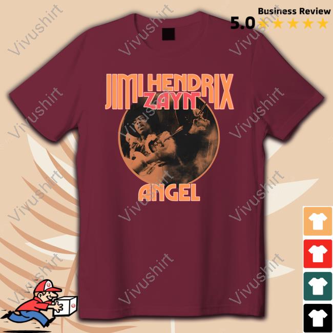 Zaynmalikstore Jimi Hendrix X Zayn Angel Shirt Hlnlz Updates
