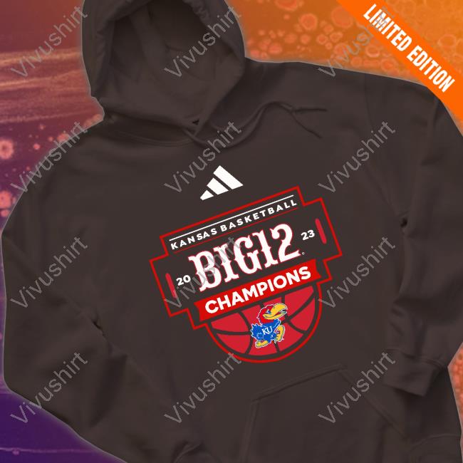 Kansas Basketball 2023 Big 12 Champion Shirt
