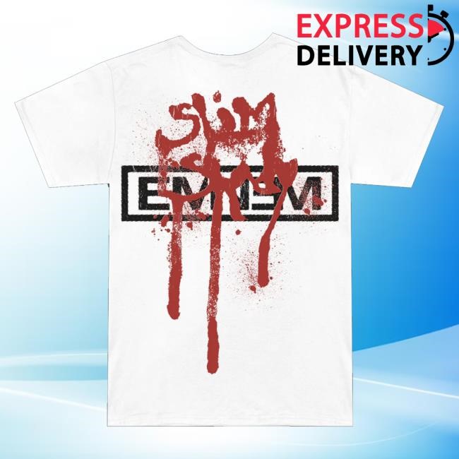 Official Eminem Store Merch Shop Tdoss Blood Scrawl Sweaters