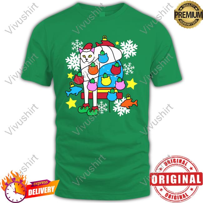 Holiday Crewneck Shirt Cats Being Weird Little Guys Weird Lil Guys Store Weird Lil Guys Store Holiday Crewneck Shirt Cats Being Weird Little Guys