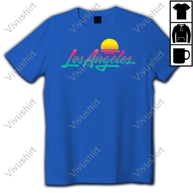Los Angeles By Shepard Fairey And House Industries T-Shirt, Hoodie, Tank Top, Sweater And Long Sleeve T-Shirt