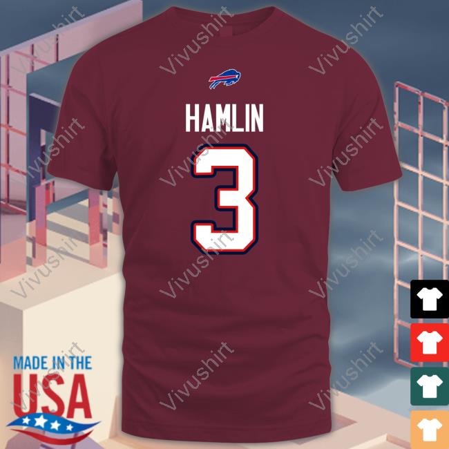 Damar Hamlin Buffalo Bills Pray For Hamlin 3 Shirt