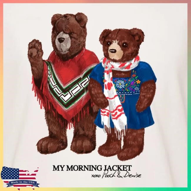My Morning Jacket Merch Pooch & Denise Bears Children's New Shirt