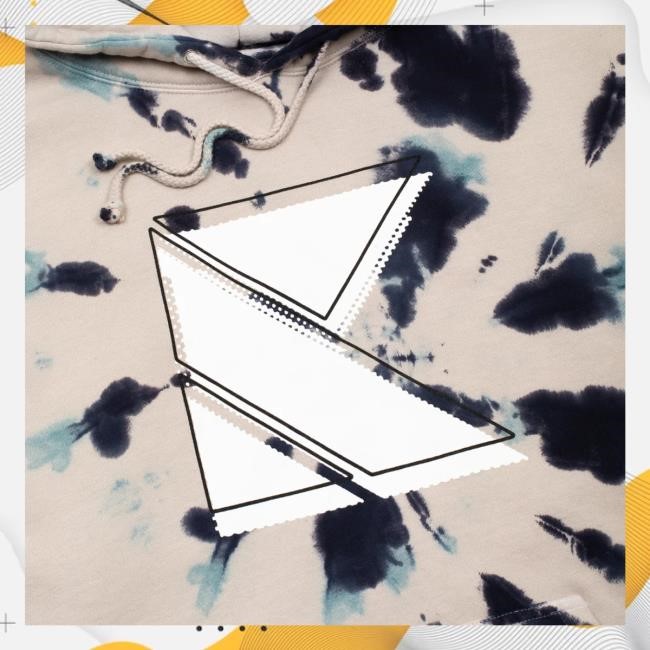 Official Shop Kaskade Merch Spring Blue Tie Dye Shirt