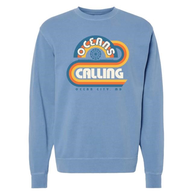 Oceans Calling Festival Shop Wave Logo Tee Shirt