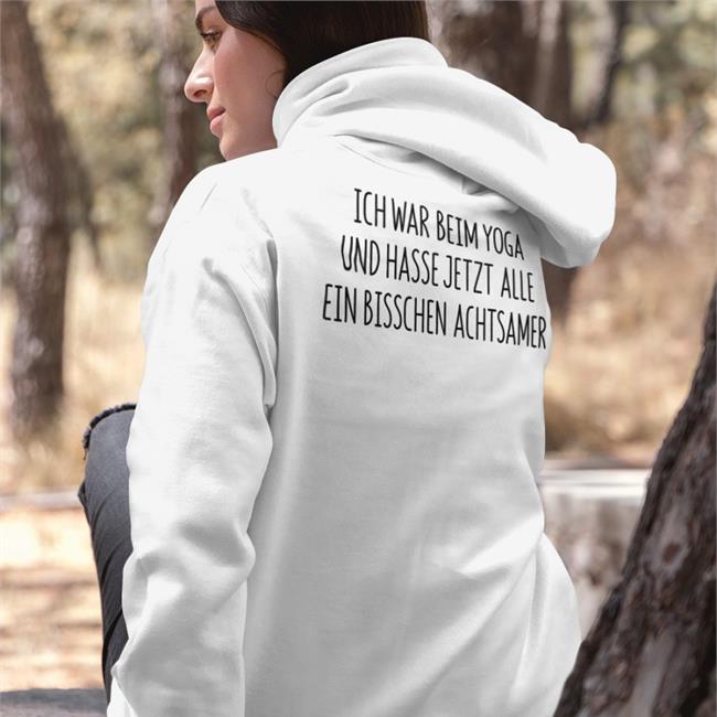 Himbeere Ich War Beim Yoga Und Hasse Jetzt Alle Ein Bisschen Achtsamer Shirt Luyoga Merch
