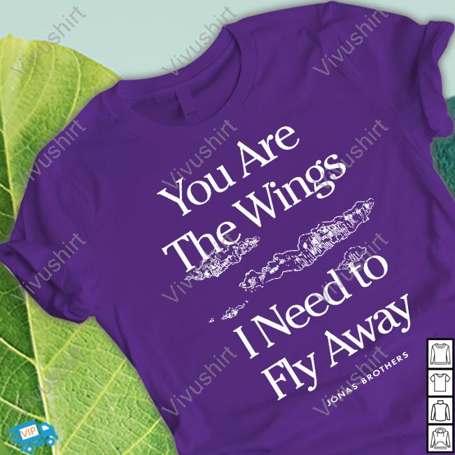 Jonas Brothers Store You Are The Wings I Need To Fly Away Hoodie