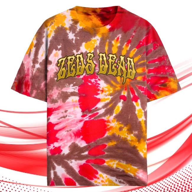 Zeds Dead Merch Zeds Dead Oz Tie Dye Funny Shirt