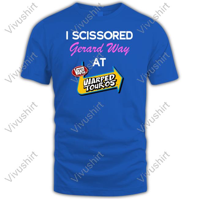 I Scissored Gerard Way At Vans Warped Tour 05 Long Sleeve T Shirt Erin 5 Days To Badflower I Scissored Gerard Way At Vans Warped Tour 05 Tee Shirt Erin 5 Days To Badflower