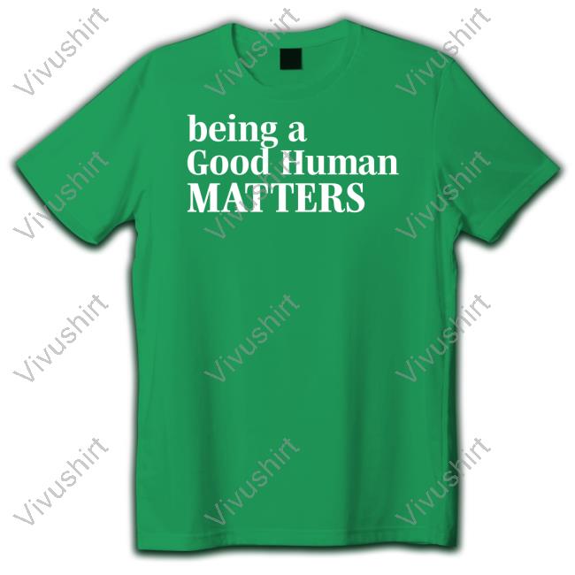 Mahogany Mommies Being A Good Humman Matters Tee