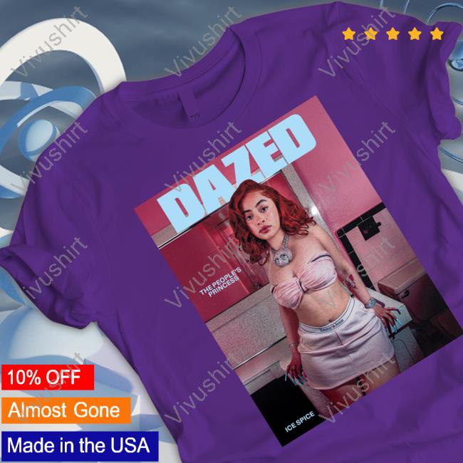Nicki Minaj Dazed The People's Princess Ice Spice Long Sleeve Tee Shirt