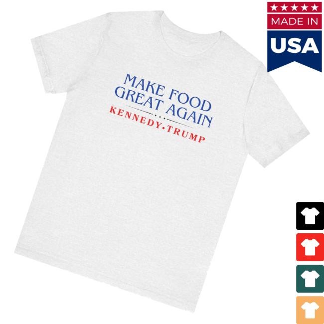 Make Food Great Again Kennedy Trump Tank Top