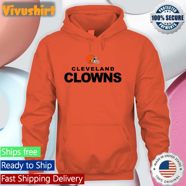 Big Cat Cleveland Clowns Hoodied Sweatshirt