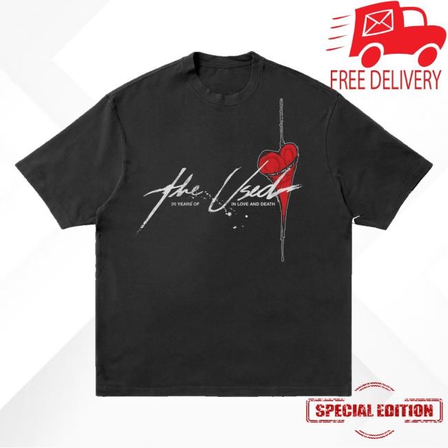 Theused Store The Used In Love And Death 20 Year Vintage Long Sleeve Shirt