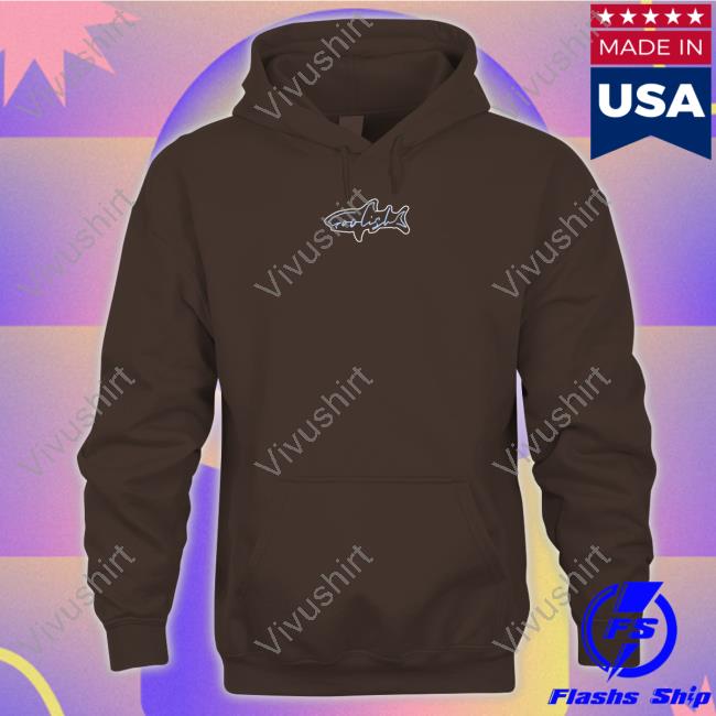 Foolishgamers Store Foolish Gamers Signature Shark Hoodied Sweatshirt