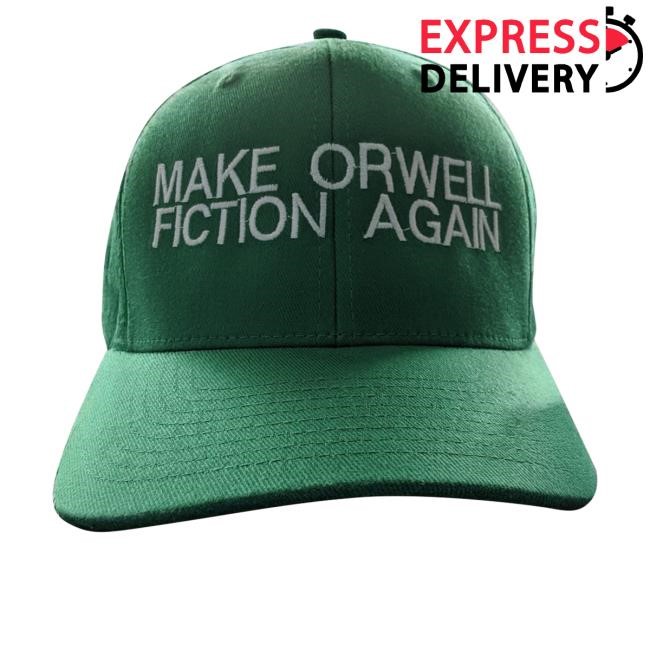 Donald J. Trump Merch Make Orwell Fiction Again Bucket Hat
