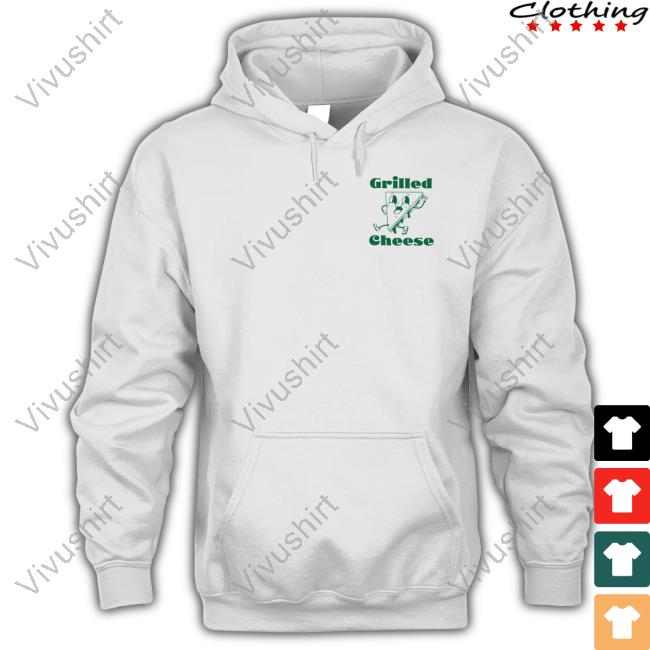 Cheftylerlactosefree Grilled Cheese It Ain't Easy Being Cheesy Logo Hoodied Sweatshirt