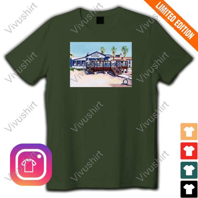 Fineartamerica Lahaina Beach House Pacific Beach San Diego California Sweatshirt
