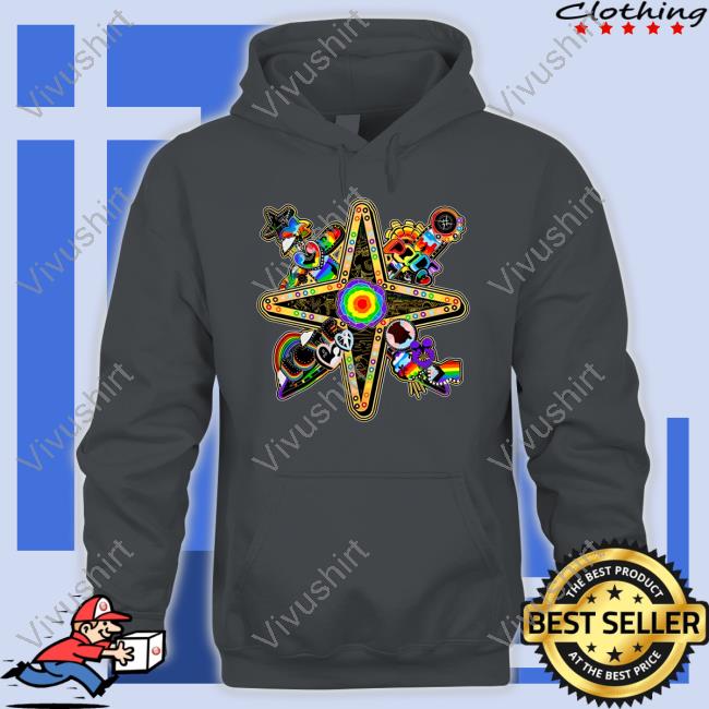 Bruce Cassidy Wearing Love Pride Hoodie Sweatshirt Bruce Cassidy Wearing Love Pride T-Shirt