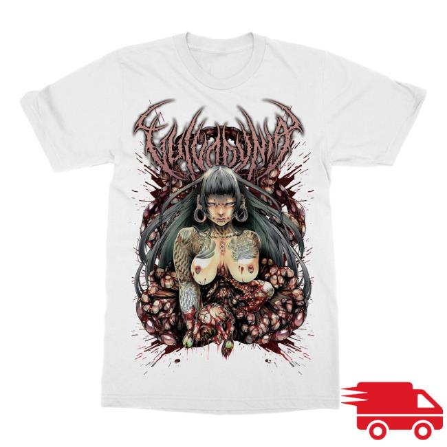Official Indie Merch Store Vulvodynia Maro Mei Gore Tees White Indiemerchstore Shop