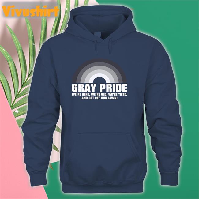 Gray Pride Long Sleeve T Shirt Marie