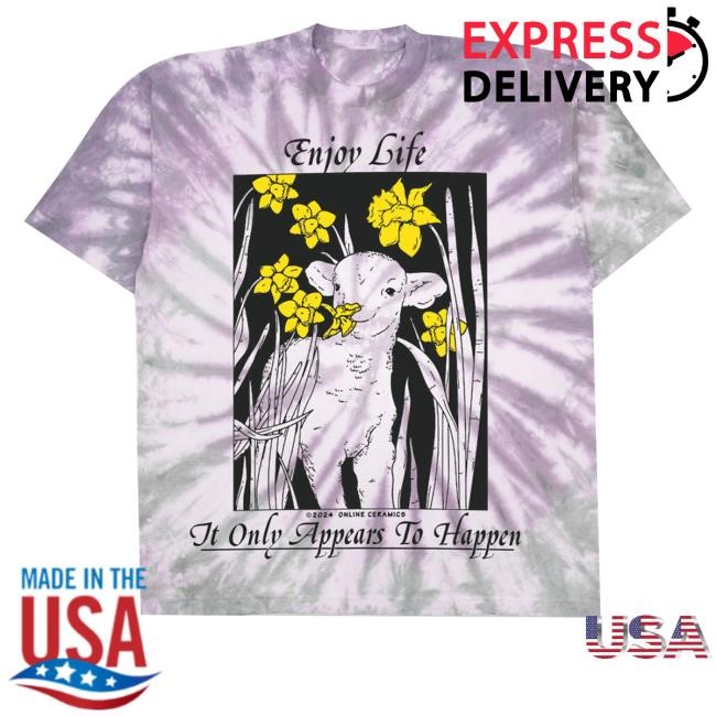 Online Ceramics Men's Enjoy Life Tie Dye Tee