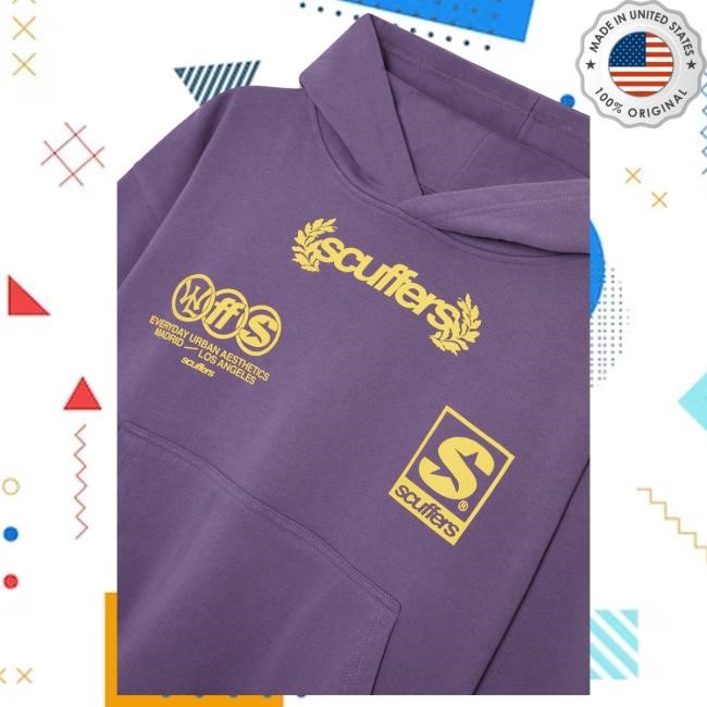 Official Scuffers Merch Scuffers New Age Purple Hoodie