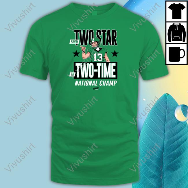Smackapparel Store From Two Star To Two-Time National Champ Shirts