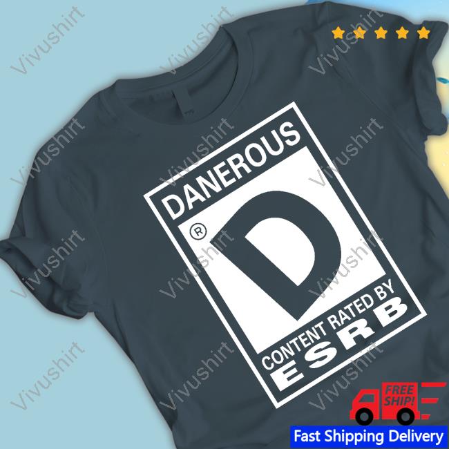 Slime Danerous Content Rated By Esrb Shirts