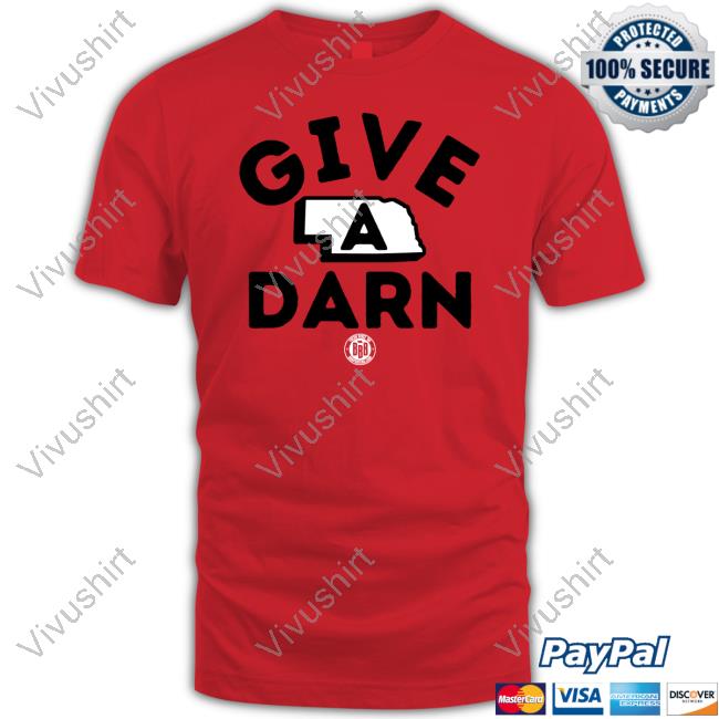 Bbbprinting Store Give A Darn Nebraska State Tee