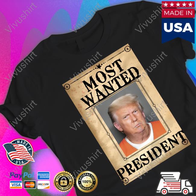 Trump Most Wanted President Hoodie