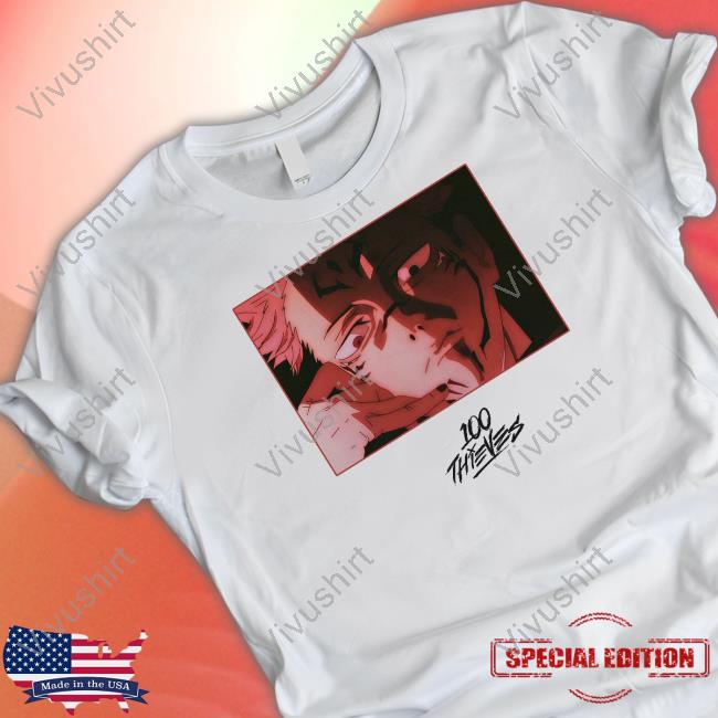 100 Thieves Shop Sukuna Center Official Shirt