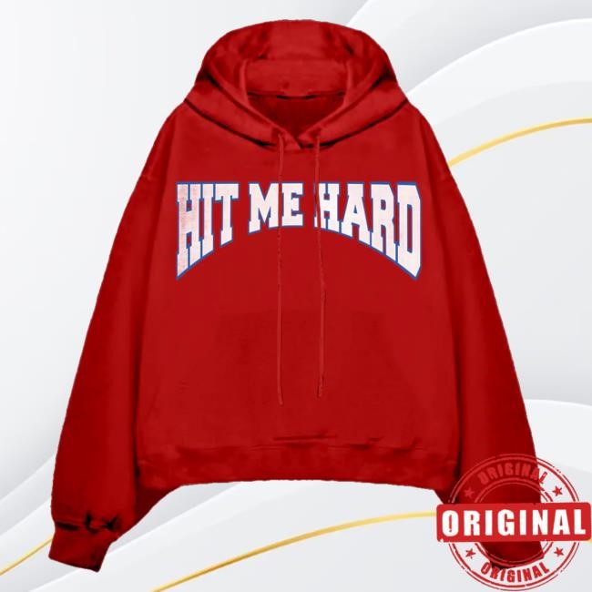 Hit Me Hard And Soft Red New Shirt