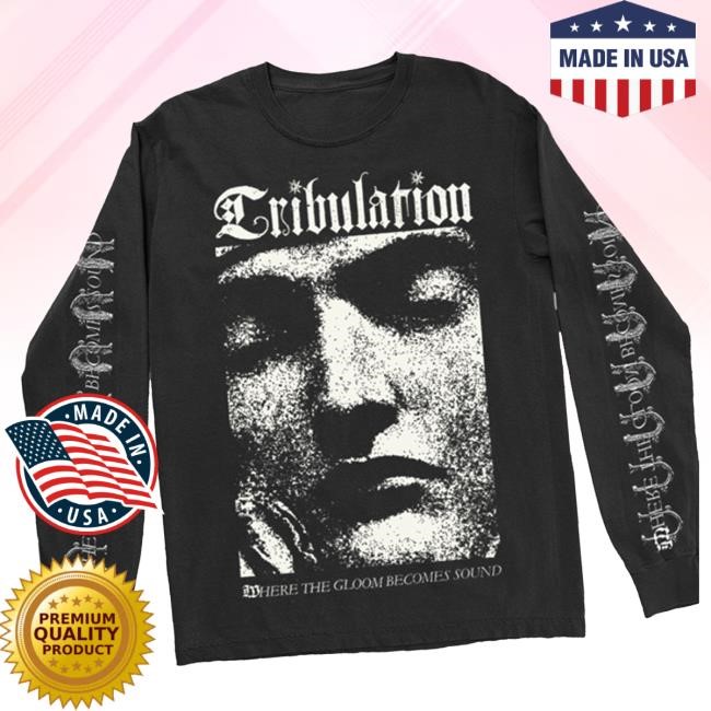 Tribulation Kings Road Merch Sibyl Close Up Long Sleeve (Black) Tee