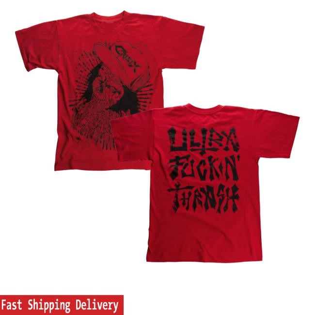 Crisix Official Store Zombie Underground Red Shirt