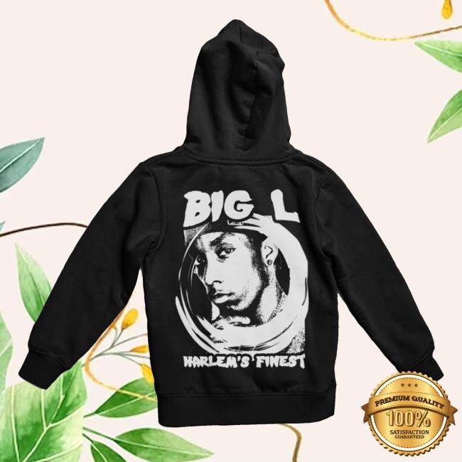 One Stop Hiphop Merch Big L Old School Hip Hop Tank Top One Stop Hiphop Merch Big L Old School Hip Hop Hooded Sweatshirt