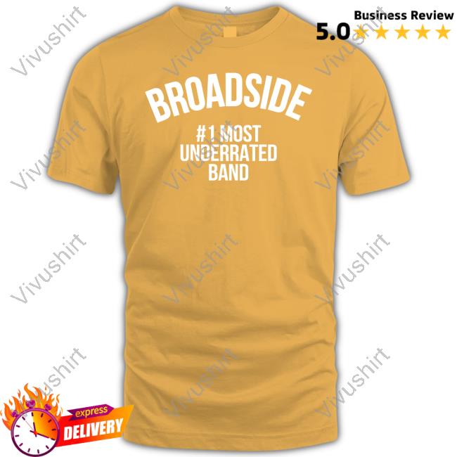 Broadside Merch Broadside #1Most Underrated Band Tank Top