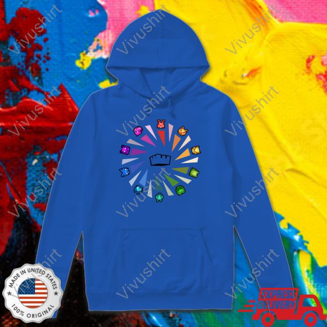 Mc Championship Team Mascots Rainbow Hoodie Fresh Store