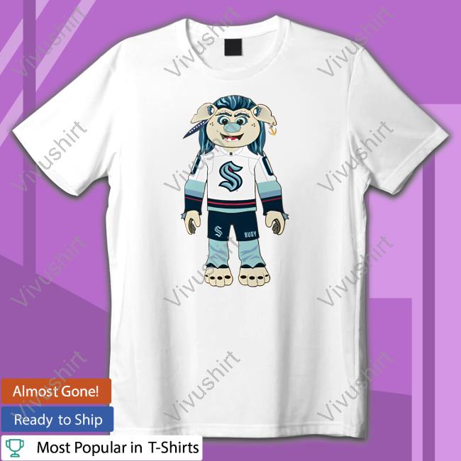 Fanatics Store Official Seattle Kraken Fanatics Mascot Buoy Hoodie