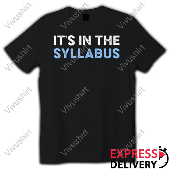 Blkgrlbrilliant It's In The Syllabus Long Sleeve T Shirt