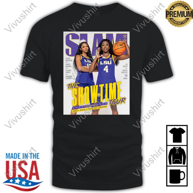 The Showtime Starring Angel Reese And Flau Jae Johnson Official Shirt