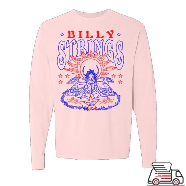 Billy Strings Store Billy Strings Fairy Sweatshirt Benefiting Rock The Pink