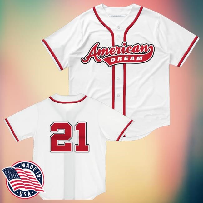 21 Savage Store Merch Baseball Jersey Sweatshirt