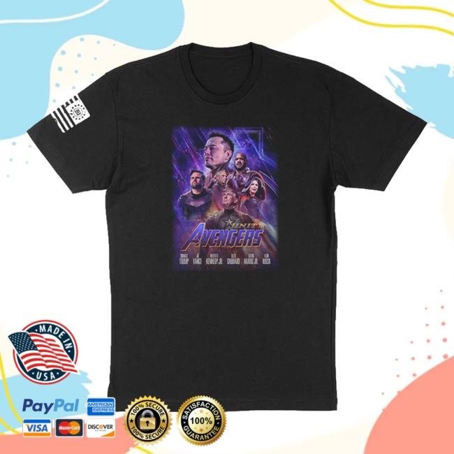 David Harris Jr Store Unity Avengers Tee David Harris Jr Store Unity Avengers Funny Shirt