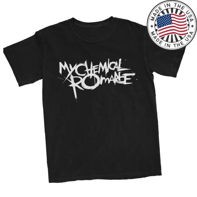 Original Mychemicalromance Merch Store My Chemical Romance Logo T-Shirt