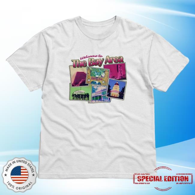 Official Tmg Studios Merch Store Welcome to the Bay Area | White New Shirt