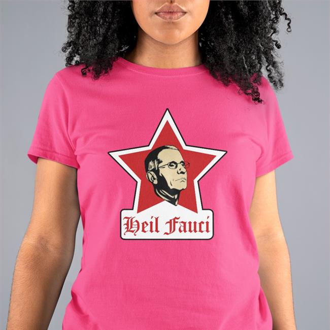 Ethan Schmidt Heil Fauci Propaganda Star Shirt